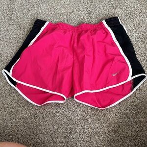 Pink & Black Nike Dri-fit shorts